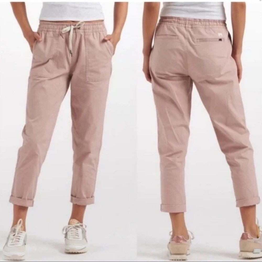 Vuori Casual Pink ripstop Jogger Pants XS VEUC